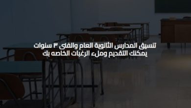 تنسيق الصف الأول الثانوي 2025.. الأوراق المطلوبة وخطوات التقديم