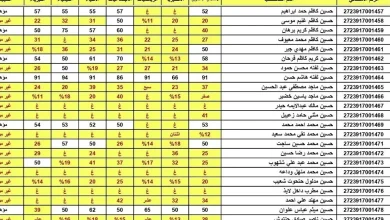 نتائج السادس الإعدادي الدور الأول 2025 على موقع نتائجنا