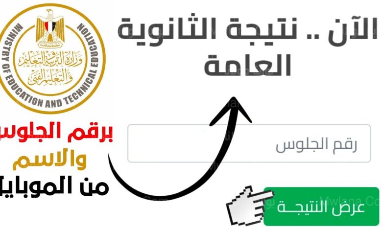 نتيجة الثانوية العامة
