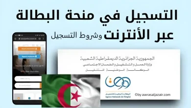 موقع التسجيل في منحة البطالة إلكترونيا