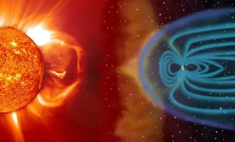 العاصفة الشمسية